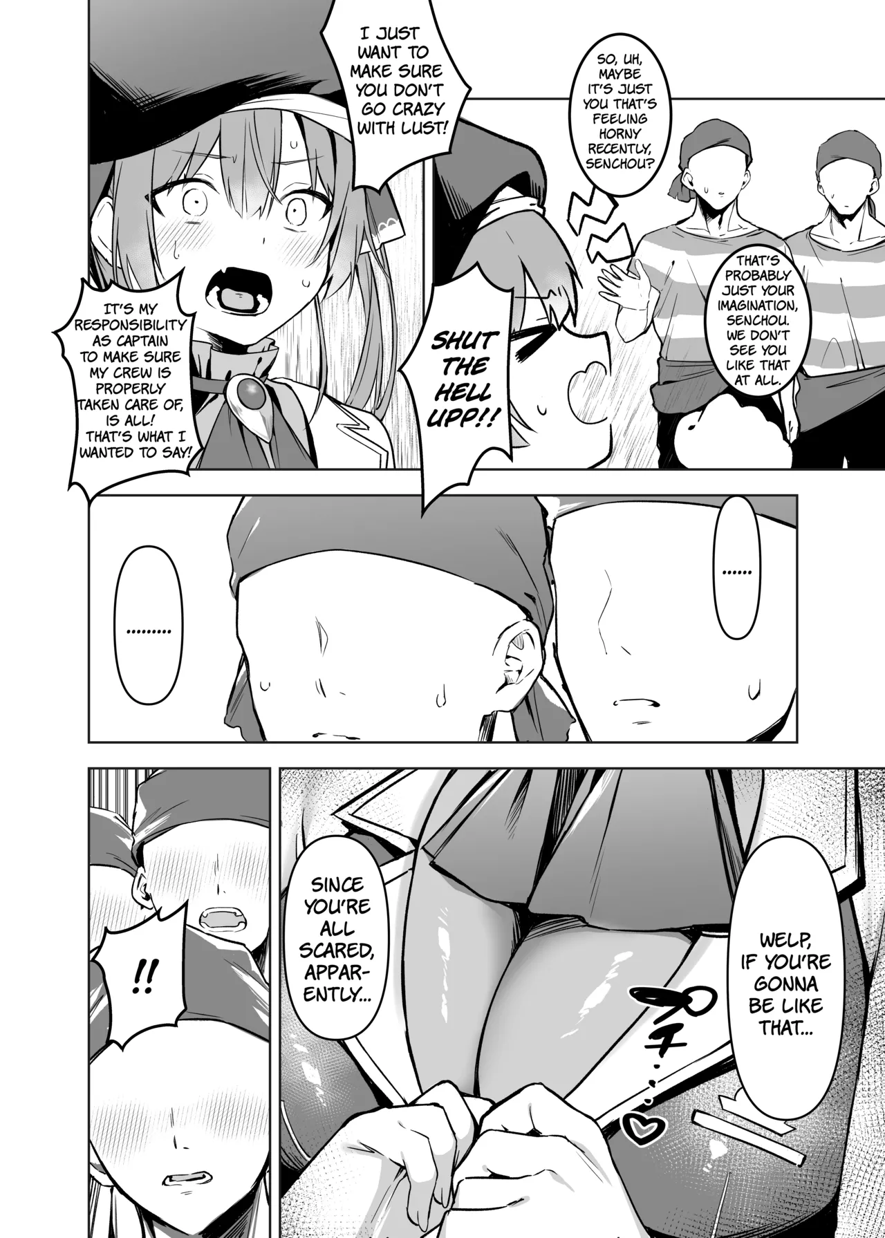 hentai manga Captain Marine Wants Sexual Treatment!